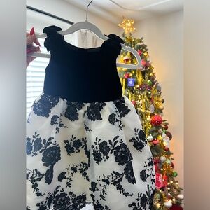 Janie And Jack Dress ( Juno Valentine) | Color: Black/White | Size: 18-24 months